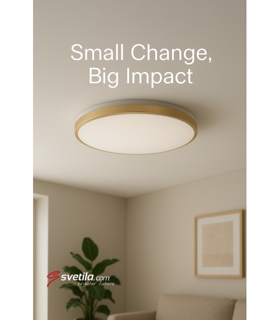 Ceiling LED Luminaire LINUS C 12W NW – photo