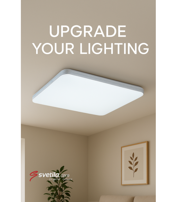 Luminaria LED de techo ADIS D Slim 28W NW IP44 - Resistente al agua – foto