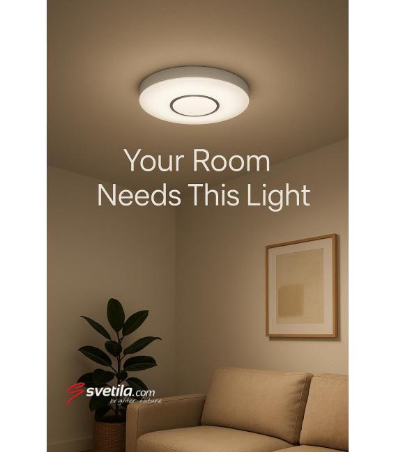 Vodoodporna stropna LED svetilka - RINGE 24W NW – fotografija