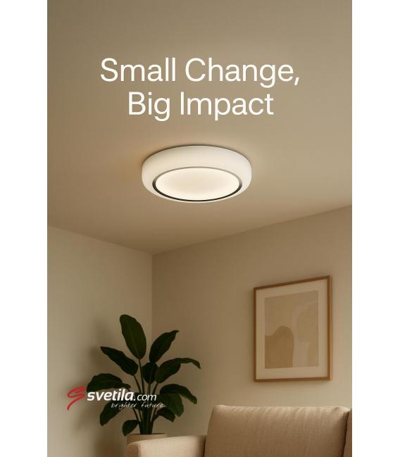 Plafonnier LED résistant à l'eau - RINGE 24W NW – Photo