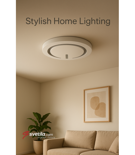 LED-Deckenleuchte FALON C 48W NW - Schwarzes Licht – foto