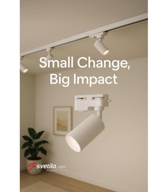 SOFIA TRA GU10 White - Premium Track Light Luminaire – photo