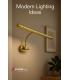 BRENA 6W ottone anticato NW (per quadri) 12288-38725