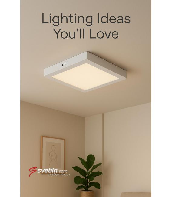 Luminaria LED de techo MARTIN D 6W NW - Blanco – foto
