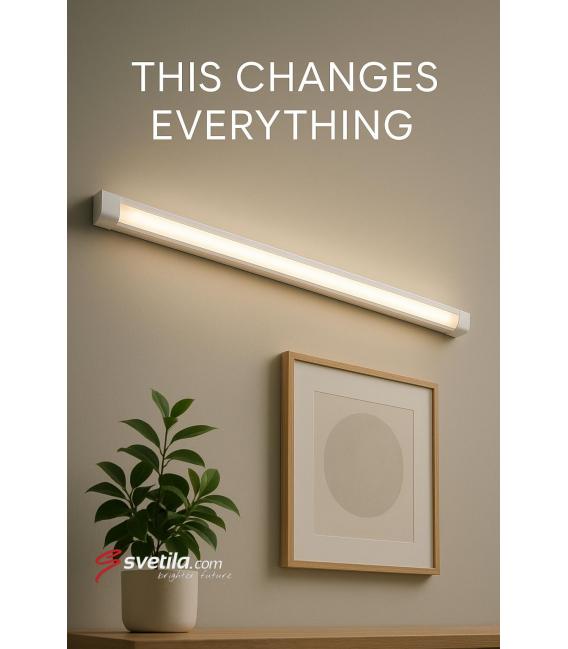 Apparecchio NW 20W LED FLATER - Singola luce di superficie. – Foto