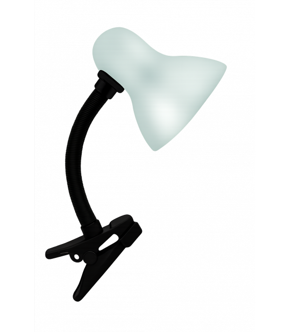 Silver TOLA E27 CLIP Desk Lamp - Illuminate Your Workspace – photo
