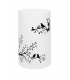 ZYTA E14 white artistic graphic tree motif 12364-38778