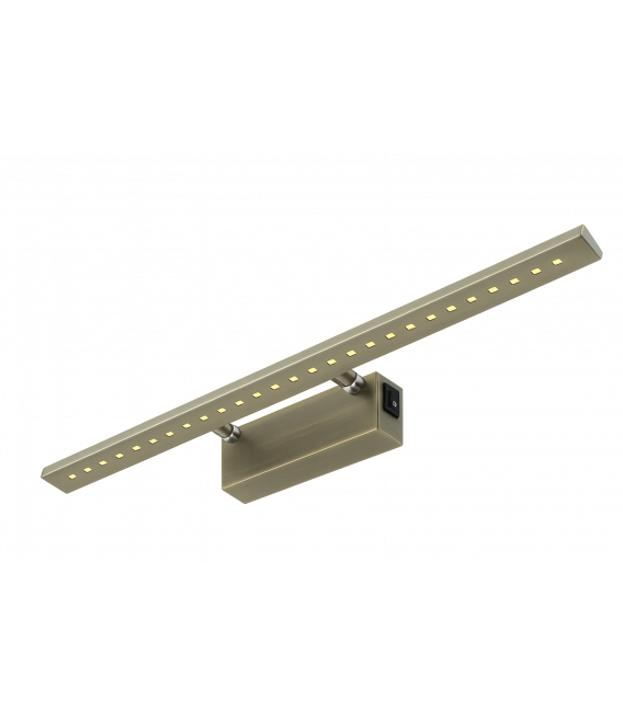 RITON Luminaire LED 6W Antic Brass - Parfait pour les oeuvres d'art – Photo