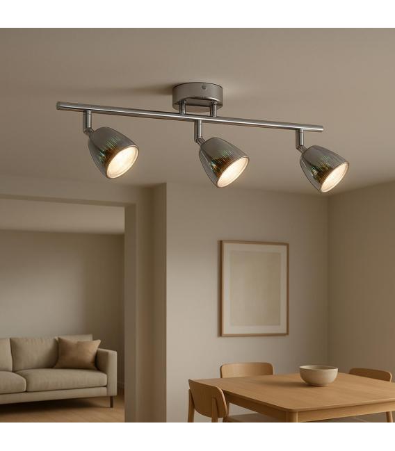 ETNA G9 3I Chrome Luminaire - Solution d'éclairage unique – Photo