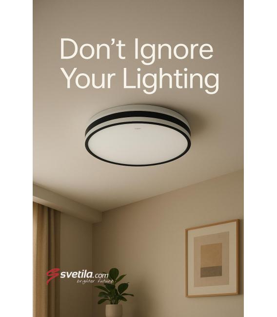 Apparecchio LED da soffitto AURELIA C 24W NW - Resistente all'acqua IP44 – Foto