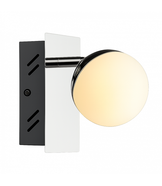 NELI 1L 6W WW Luminaire LED chromé - Une solution d'éclairage élégante – Photo