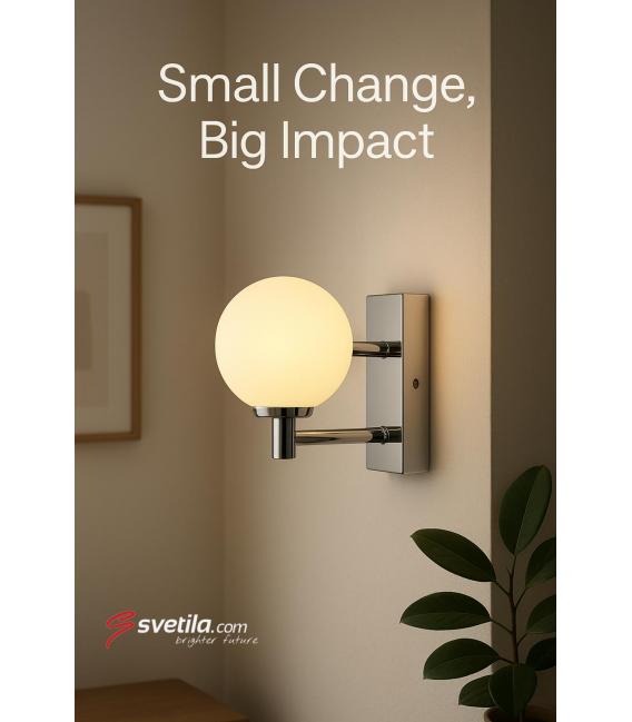 NELI 1L 6W WW Chrom LED Leuchte - Elegante Beleuchtungslösung – foto