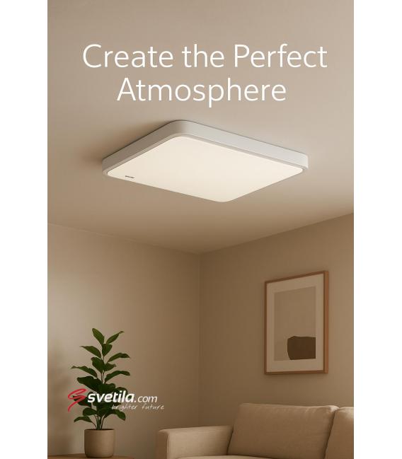 Stropna LED svetilka SOLA D Slim 28W NW - Odporna na vodo – fotografija