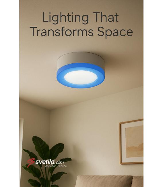 ALDEN C Luminaire LED de plafond 3W - Champs lumineux doubles – Photo