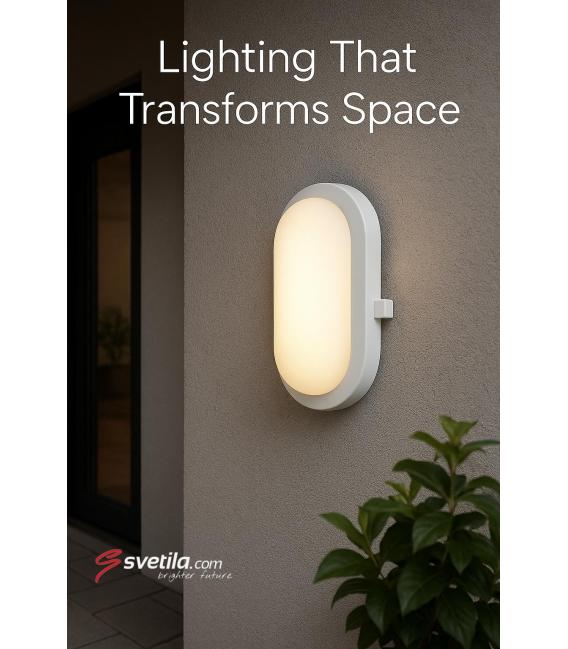 Plafonnier LED étanche 12W - Eclairage de façade extérieur – Photo