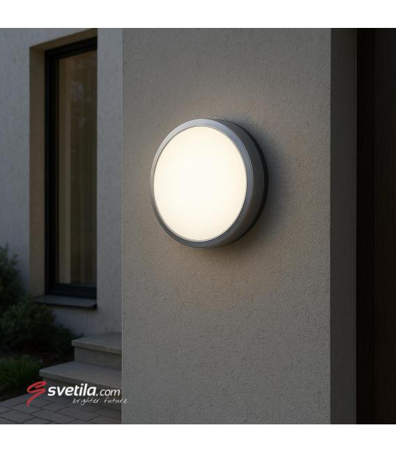 Plafonnier LED PLANAR 24W NW Silver - Luminaires de façade extérieurs – Photo