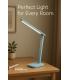 LED ZET azul, brillo y color de luz ajustables, táctil 13565-38913