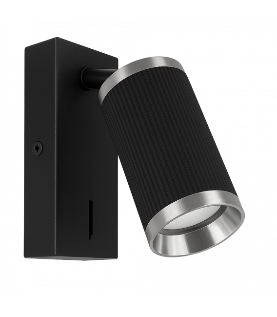 FRIDA WLL GU10 Negro Cromado Interruptor - Luminaire – foto