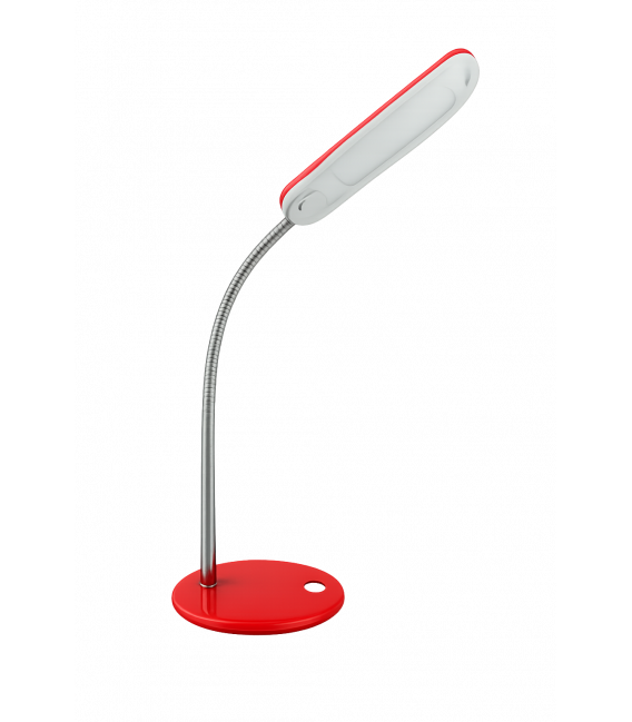 DORI Lámpara de escritorio LED en rojo juguetón - Ilumina tu espacio – foto