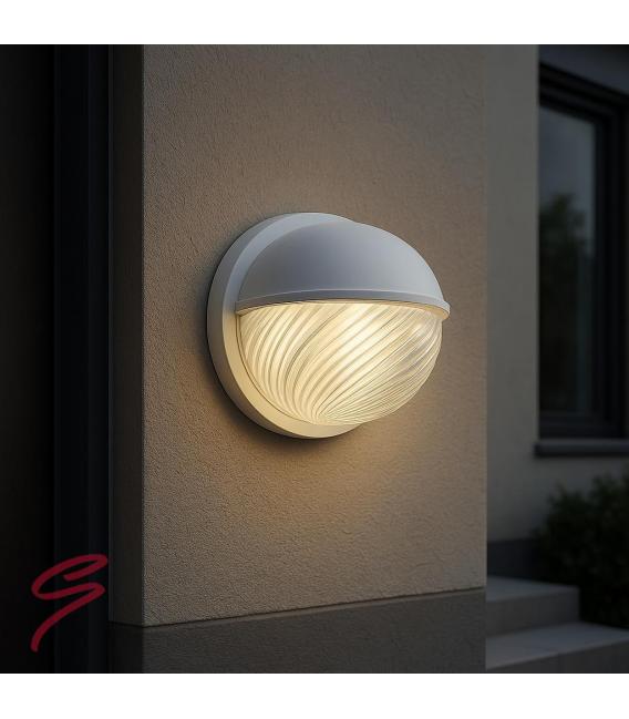 Dustproof Ceiling Luminaire WIR 75 White - Outdoor Facade – photo