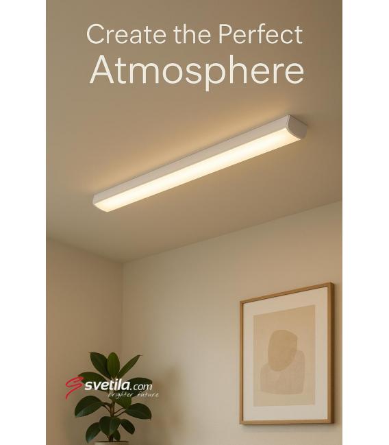 10W NW Luminaria LED FLATER - Iluminación de superficie elegante – foto