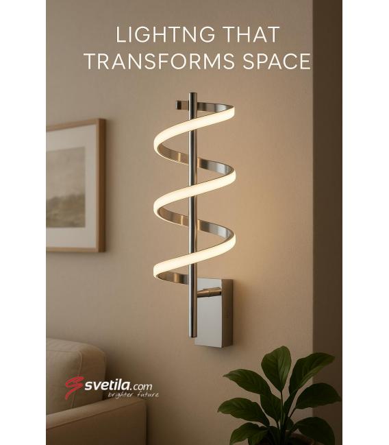 SIMONA WLL WW LED spirala - edinstvena svetilka – fotografija
