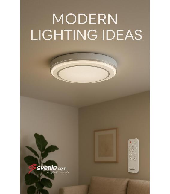 Apparecchio LED a soffitto GLORIA C 48W - Illuminazione con telecomando – Foto