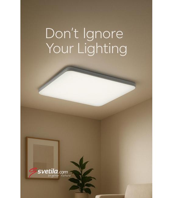 Stropna LED svetilka ADIS D Slim 28W NW IP44 - odporna na vodo – fotografija