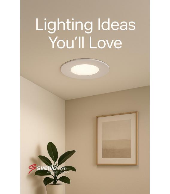 Downlight LED da incasso SLIM C 3W Bianco CW – Foto