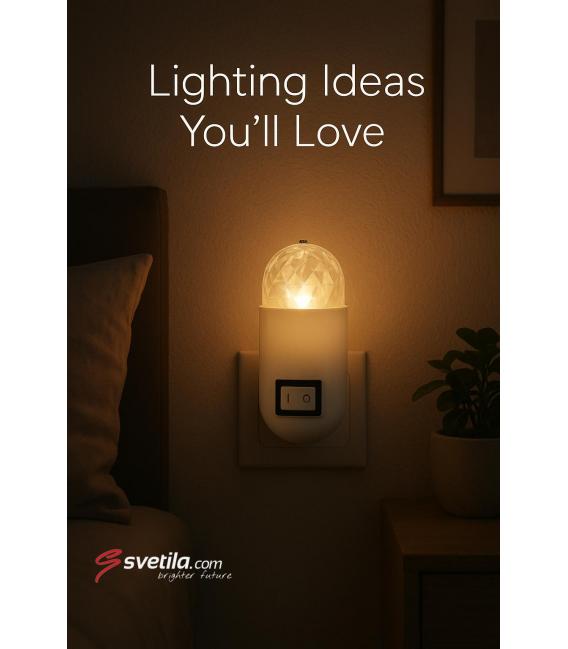 IMPRA 3 Plug-in LED Nightlight - Illuminare il vostro spazio – Foto
