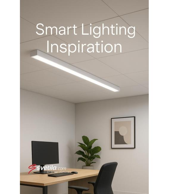 Luminaria LED lineal POGO 2x36W - Classic Indoor – foto