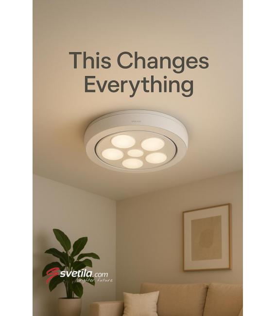 Apparecchio LED a soffitto DROPS C 48W - Apparecchi con telecomando – Foto