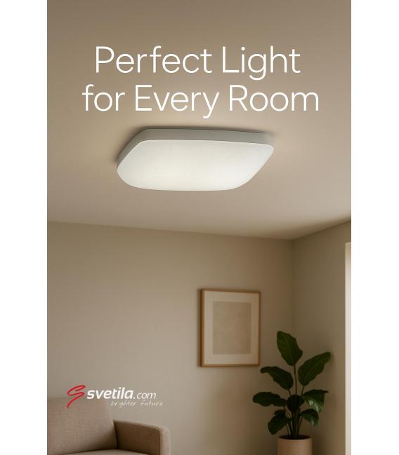 Ceiling LED Luminaire SPARTA D 48W NW - Water-Resistant – photo