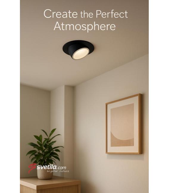 KAMI C 3.5W LED-Wandeinbauleuchte Weiß Cool White – foto