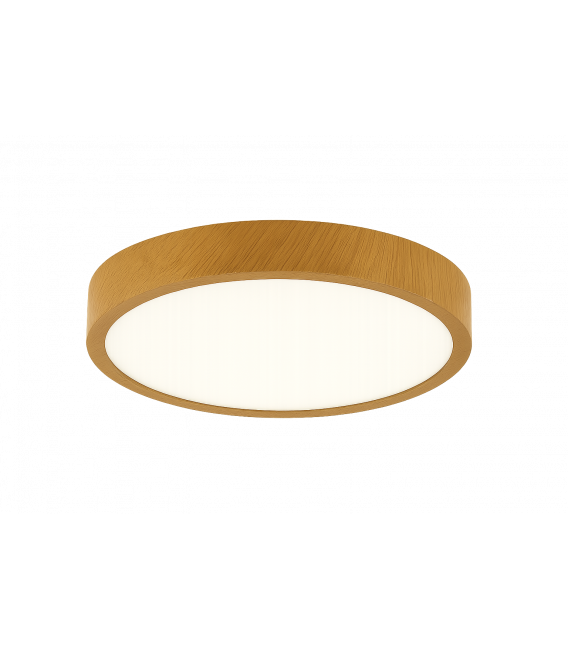Apparecchio LED a soffitto ATUT C 24W NW Oak – Foto
