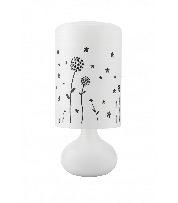 ZYTA FOOT E14 Artistic Floral Table Lamp - Graphic Design – photo