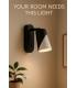 ZEBRA WLL GU10 negro / blanco, con interruptor 13619-39143