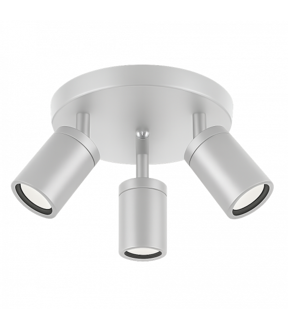 Luminaire blanc TENOR GU10 3C - Une solution d'éclairage élégante – Photo