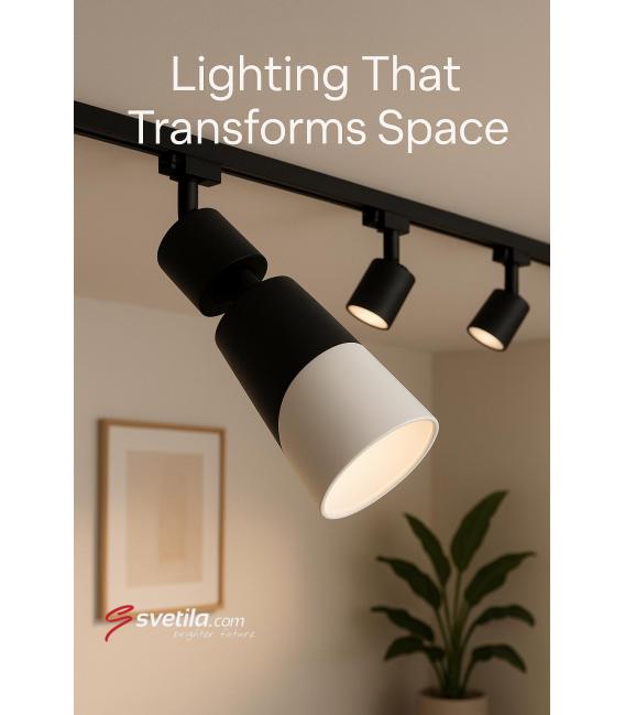 ZEBRA TRA GU10 Black/White - Track Light Luminaire – photo