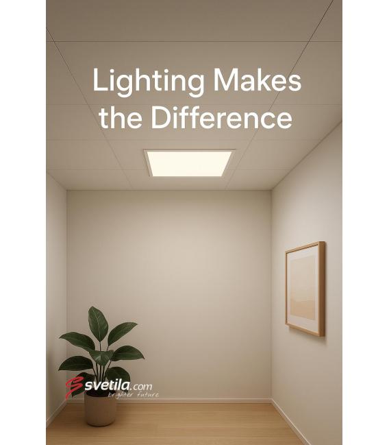 Pannello LED MINGE D 36W NW Bianco Illumina il tuo spazio – Foto