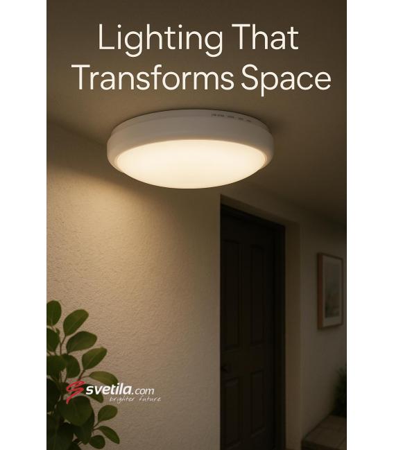 LED ceiling light with motion sensor 21W NW – photo