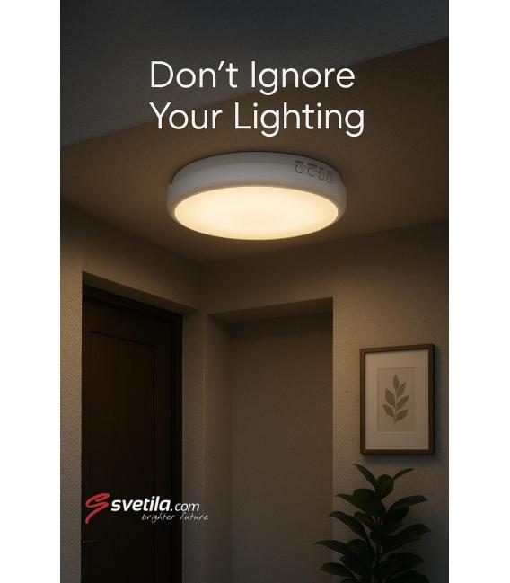 LED ceiling light with motion sensor 21W NW – photo
