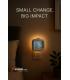 Luz nocturna LED enchufable TIVI 0,4W blanco 12344-39229
