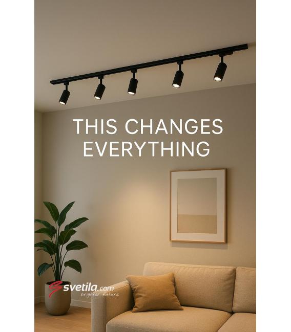 TRACK 2M Black - Premium Track System for Luminaires – photo