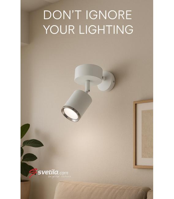 Luminaria MEGAN SPT GU10 Blanca - Solución de iluminación elegante – foto