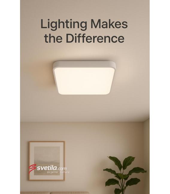 Apparecchio LED da soffitto TOTEM D 48W NW - Bagliore bianco – Foto