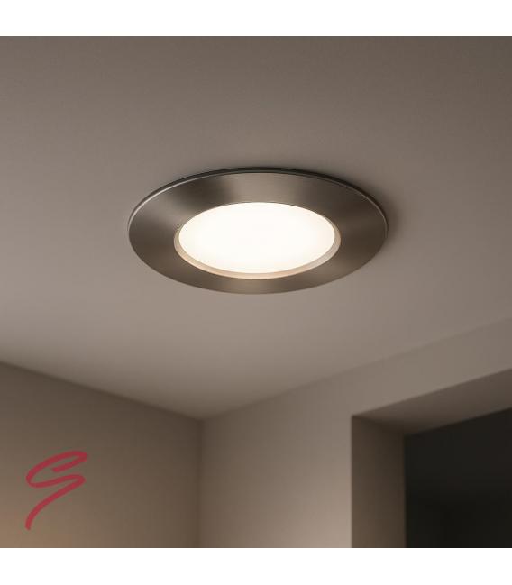 LED-Deckeneinbau-Downlight MILTON C 12W WW Mattchrom – foto