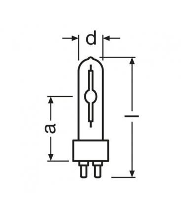 100W sijalka G12 HCI-T 830 WDL PB - Osvetlite svoj prostor 6181-3929