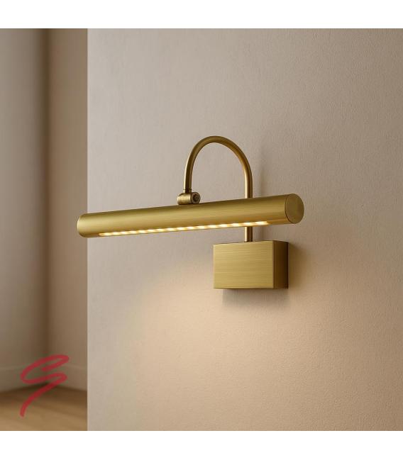 BRENA 4W Antic Brass NW LED Luminaire - Parfait pour les peintures – Photo