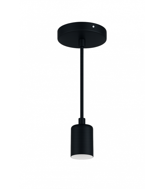 Apparecchio a sospensione UNO E27 CLG Nero 220V, 60W, Elegant – Foto